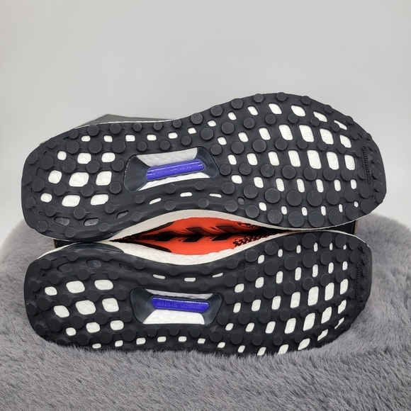 New adidas Ultra Boost 5.0 DNA Solar Red Black Men\'s Running Shoes Size 8